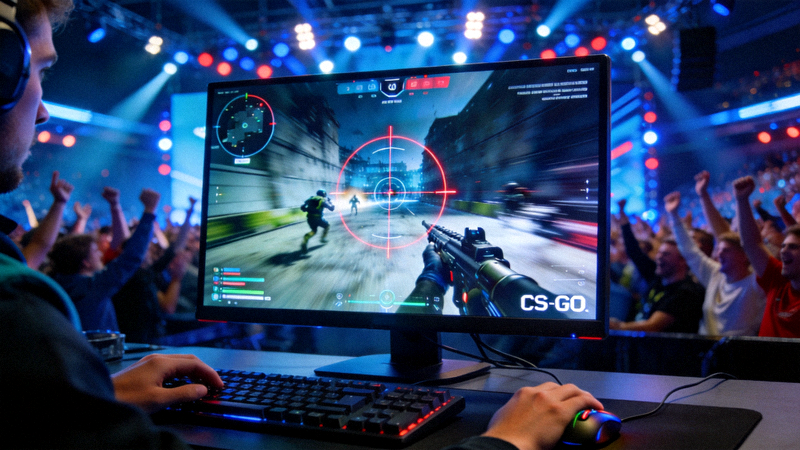 CS:GO Major冠军赛决赛阶段选手第一视角对战镜头